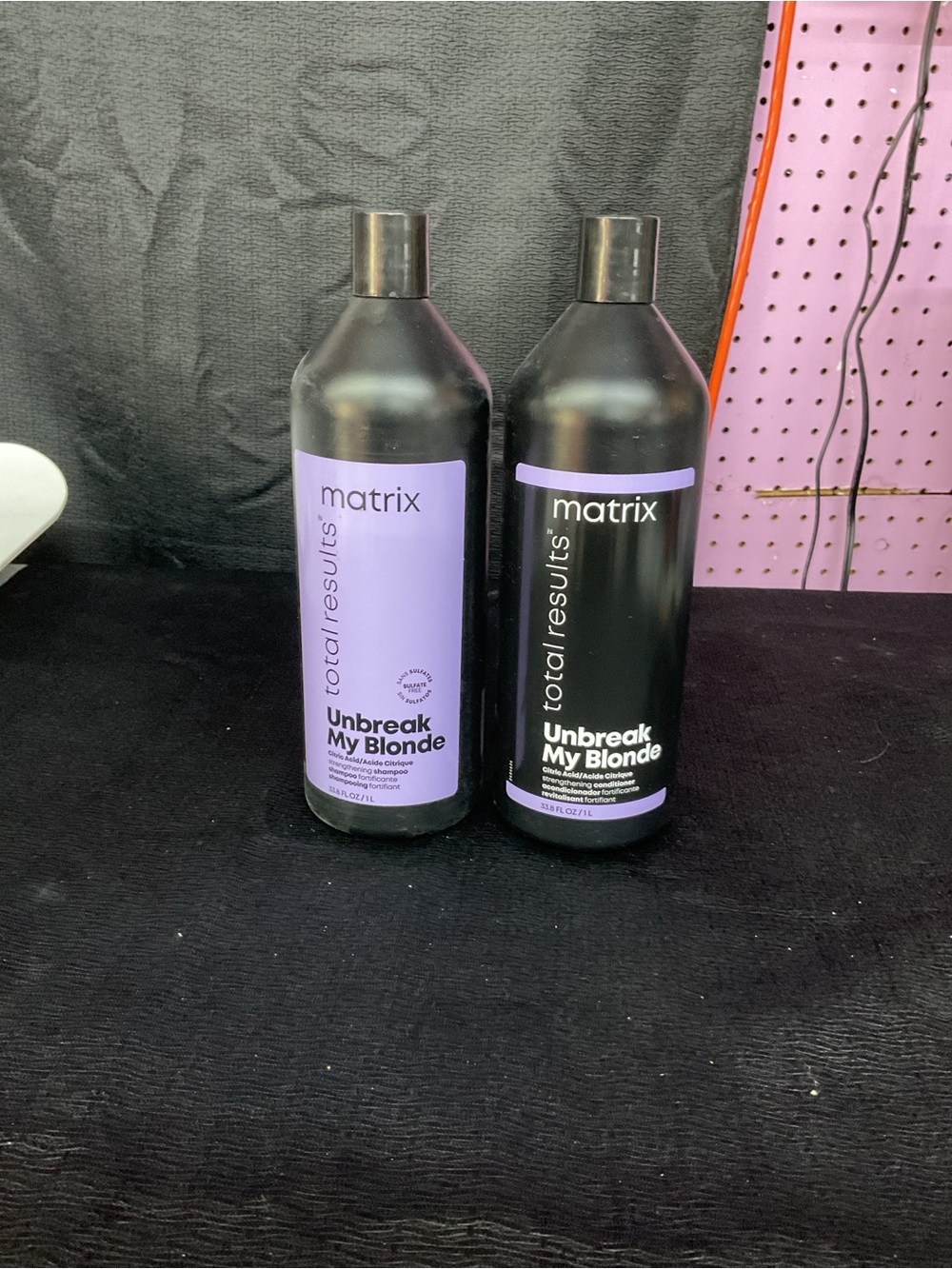 Matix Unbreak My Blonde shampoo and conditioner